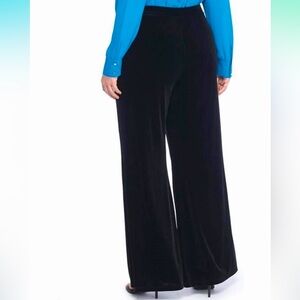 The Limited Black Wide-Leg Velvet Pants